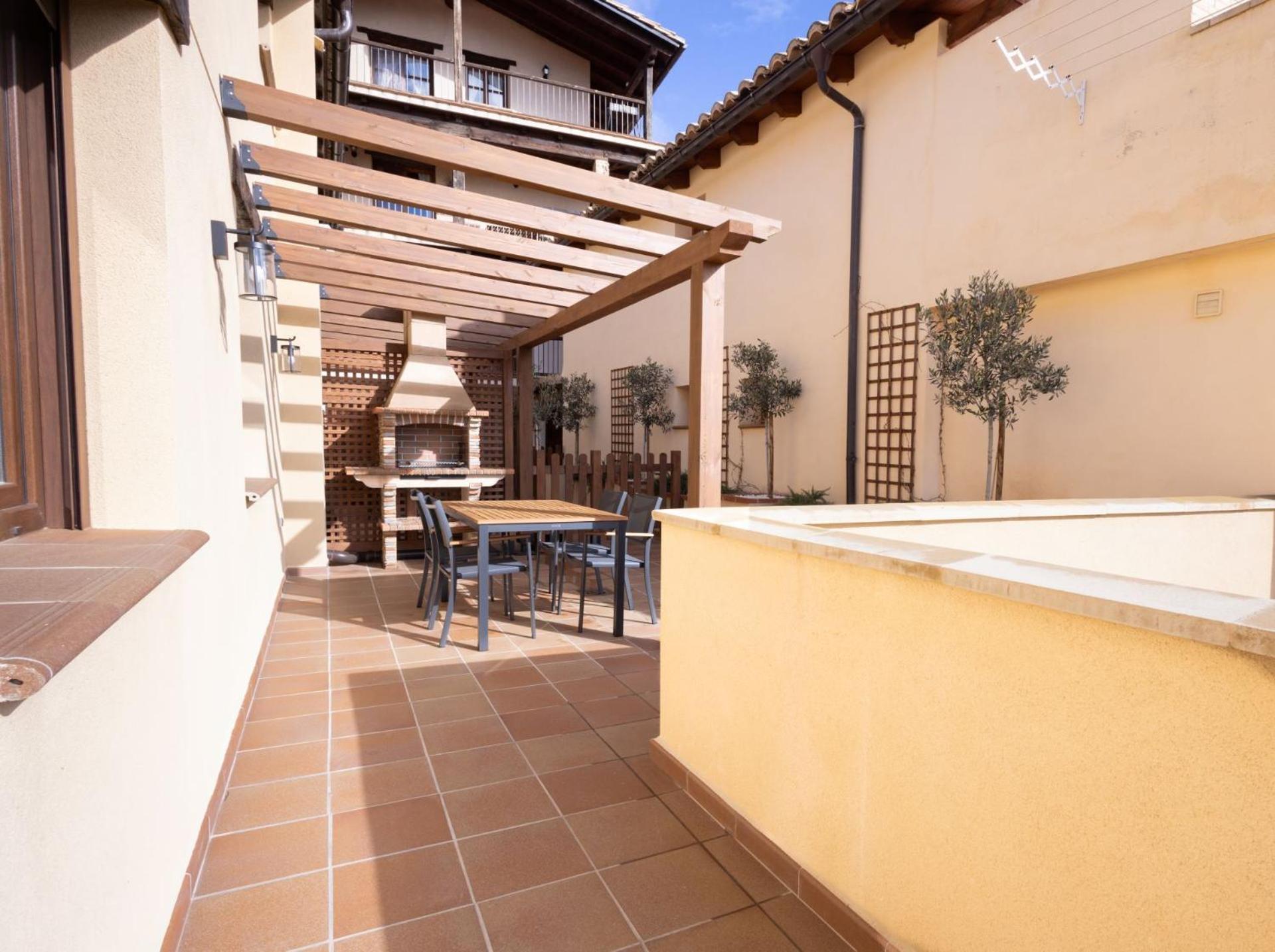 El Sueno Del Buho 3. Chimenea Y Terraza. Beceite Exterior foto
